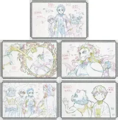 【中古】ポストカード 集合 ポストカードセットA(5枚組) 「劇場版 鬼滅の刃 無限列車編×ufotable DINING 第1期」 お楽しみくじ景品