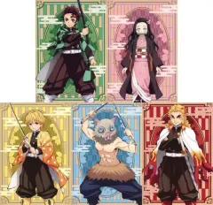 【中古】ポストカード [単品] 集合 ポストカード5枚セット 「鬼滅の刃 フレーム切手セット」 郵便局限定