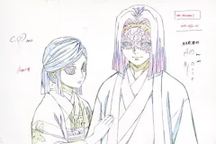 【中古】ポストカード [単品] 産屋敷輝哉＆あまね ポストカード 「劇場版 鬼滅の刃 無限列車編 原画ポストカードセットB」 劇場グッズ