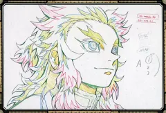 【中古】ポストカード 煉獄杏寿郎 ポストカード 「劇場版 鬼滅の刃 無限列車編×ufotable DINING 第3期」 お楽しみくじ Wチャンス賞 おすそ分け景品