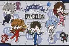 【中古】ポストカード 集合 ブロマイド風ポストカード 「CAPCOM CAFE×シン・エヴァンゲリオン劇場版」 カフェ利用特典