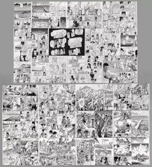 [중고] 엽서 엽서 세트(45장 세트/인기 투표 1위 132화 자유의 날개) [진격의 거인] 완결 기념 상품 라쿠텐 북스 수주 생산 한정