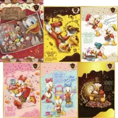 【中古】ポストカード ダックファミリー(35周年) ポストカード5枚(クリアフォルダー付) 「ディズニー」 東京ディズニーリゾート限定