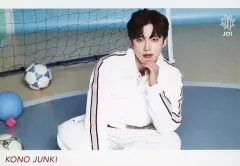 【中古】ポストカード 河野純喜 メンバー書き下ろしメッセージ入りポストカード 「JO1×TOWER RECORDS CAFE (2022年5月)」 メニュー注文特典 第2弾