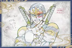 【中古】ポストカード 宇髄天元(俺は神だ!) ポストカード 「鬼滅の刃 遊郭編×ufotable DINING 第1期」 お楽しみくじ Wチャンス賞 おすそ分け景品