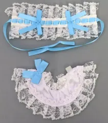 【中古】ぬいぐるみ ヘッドドレス＆ケープセット（淡雪） 15cmぬいぐるみ用衣装 「Petit la vie(プティ ラ・ヴィ)」