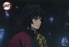 【中古】ポストカード 冨岡義勇(右向き/アップ) オリジナルデザインポストカード 「鬼滅の刃 POP UP STORE in ロフト～団欒～」 梅田限定 グッズ購入特典