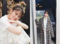 【中古】ポストカード 岩本蓮加(乃木坂46) Wポストカード 週刊少年サンデー 2023年1月22日号 綴じ込み付録