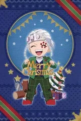 【中古】ポストカード 宇髄天元 クリスマスポストカードA 「鬼滅の刃×ufotable Cafe/マチ★アソビCAFE クリスマスイベント2022」 限定メニュー注文特典