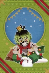 【中古】ポストカード 妓夫太郎 クリスマスポストカードB 「鬼滅の刃×ufotable Cafe/マチ★アソビCAFE クリスマスイベント2022」 限定メニュー注文特典