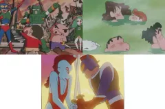 【中古】ポストカード Dセット 映画名シーンポストカード3枚セット 「クレヨンしんちゃん」