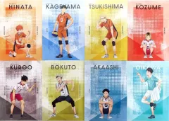 【中古】ポストカード 集合 VS好敵手 A5ポストカード8枚セット 「ハイキュー!!」 アニメイト限定