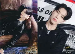 【中古】ポストカード ホシ ポストカード2枚セット 「SEVENTEEN CAFE 2023 ～FUTURE IN THE PAST～」