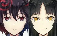 【中古】ポストカード [単品] 封獣ぬえ/蓬莱山輝夜 グラススタンド用ポストカード(2枚セット) 「東方Project ぬえモデル -NUE-/輝夜モデル -KAGUYA- TOHO MEGANE(眼鏡) 第三弾」 同梱特典