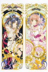 【新品】CLAMP展 描き下ろし アートパネル 阿修羅&さくら CLAMP展 シングルクリアファイル 阿修羅＆さくら カードキャプター