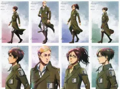 【中古】ポストカード 全8種セット 「進撃の巨人 POP UP STORE in ロフト 描き下ろし 冬の歩みver. トレーディングポストカード」