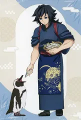 【中古】ポストカード 冨岡義勇(全身) 描き下ろし 動物稽古ver. ポストカード 「鬼滅の刃 in 東武動物公園」 対象商品購入特典