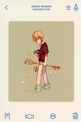 【中古】ポストカード 源光 「地縛少年花子くん 10周年記念ミュージアム トレーディングポストカード(Pictures)」