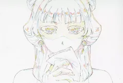 【中古】ポストカード 猫猫(口隠し) 原画ポストカード 「薬屋のひとりごと展」