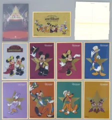 【中古】ポストカード 集合(25TH ANNIVERSARY) ポストカードセット 「ディズニー」 ディズニーストア限定