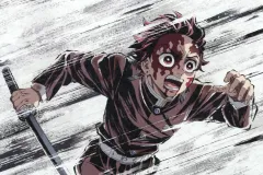 【中古】ポストカード [単品] 竈門炭治郎(流血/走り) 幕間画ポストカード 「鬼滅の刃 全集中展 刀鍛冶の里編・柱稽古編」