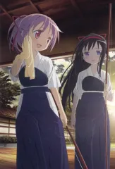 【中古】ポストカード 鹿目まどか＆暁美ほむら(弓道) ポストカード 「劇場版 魔法少女まどか☆マギカ」 フェア特典