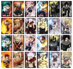 【中古】ポストカード 全24種セット 「僕のヒーローアカデミア メタルポストカードコレクション」