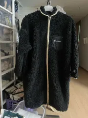 チャンピオン ボア フリース ジャケット ロング丈 M