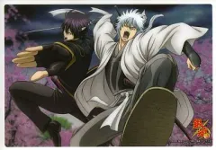 【中古】キャラカード(キャラクター) 高杉＆銀時(攘夷時代) 銀魂クリアコレクション B.I.G 2 ジャンボカードダスEX