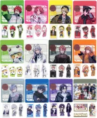 【中古】グッズセット 全12種セット ジッパーバッグ＆ステッカー 「一番くじ カラフルピーチ いつもの場所でまちあわせ!」 からぴち賞