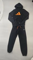 アディダス フード トレーニングウェア セット ブラック