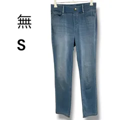 a1732　​【美品】ハイストレッチ デニムレギンスパンツ ライトブルー Sサイズ