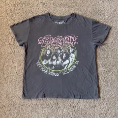 AEROSMITH Tシャツ Lサイズ バンド LIVE イベント エアロスミス AEROSMITH Tシャツ Lサイズ バンド LIVE イベント エアロスミス