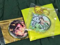鬼滅の刃 竈門 炭治郎 バッジ アクリル キーホルダー
