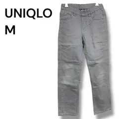 a1615 ユニクロ ウルトラストレッチレギンスパンツ グレー Mサイズ