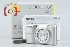 Nikon ニコン 【中古】Nikon ニコン COOLPIX A10 シルバー コンパクトデジタルカメラ 元箱付き コンパクトデジタルカメラ