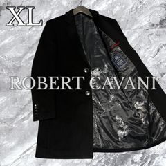 大きいサイズ【LONDON FOG】ウール マキシ丈チェスターコート 黒 XL