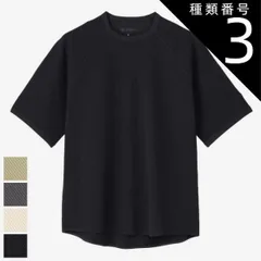 種類3：BK/4 ゴールドウィン tシャツ GOLDWIN GL65143 WF LIGHT T-SHIRT 半袖 メール便 メンズ レディース ユニセックストップス 半袖Tシャツ ワッフルT シンプル 吸汗速乾性 紫外線カット おしゃれ (250126)