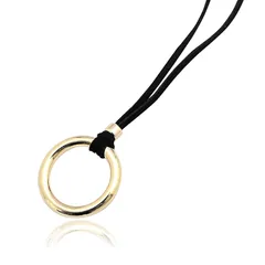 【特価商品】リングスエードロングネックレス ネックレス アクセサリー メンズ ペンダント [Brodiaea]