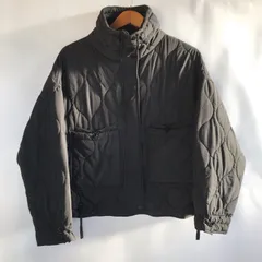 ZARA キルティングジャケット レディース M ブラック 3092202601070085