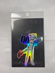 エヴァンゲリオンレーシング ホログラムステッカー 綾波レイ アニメ カスタム キャラクター グッズ EVA005 ◎メルカリSHOP