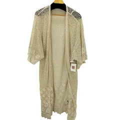 ユーズドフルギ USED古着 編みレースロングカーディガン レディース 表記無 