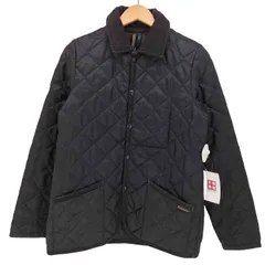 ラベンハム LAVENHAM 英国製 襟コーデュロイ キルティングジャケット レディース EUR：38 