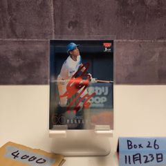北海道日本ハムファイターズ 万波中正 直筆サイン色紙 横浜高校 楷書