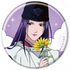 中古】バッジ・ビンズ 不死川実弥 57mm箔押し缶バッジ 「WEBSHOPくじ