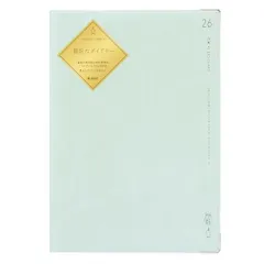 kleid 手帳 2026年 B6 マンスリー フリークダイアリー ミント 8506-09 (2025年12月始まり)