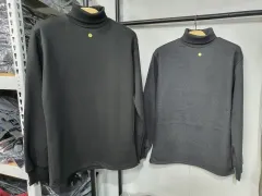 起毛タートルネックTシャツ / ハイネックモックネックTシャツ