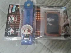 鬼滅の刃 鬼滅の刃 一番くじ 宇髄天元 アクリルキーホルダー + ラバーストラップ