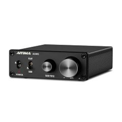 [New] 100W Subwoofer Amplifier, Class D, HiFi Mono, Digital, High-Power Audio Amplifier, DC12-24V, Home Theater (TPA3116D2, Black)