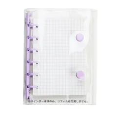 mamota A7 シール帳 バインダー ミニ クリア 6穴 ぷっくりシール 推し活 透明 PVC ミニノート 手帳 メモ帳 ポータブル ポケットサイズ (グリーン) [グリーン]